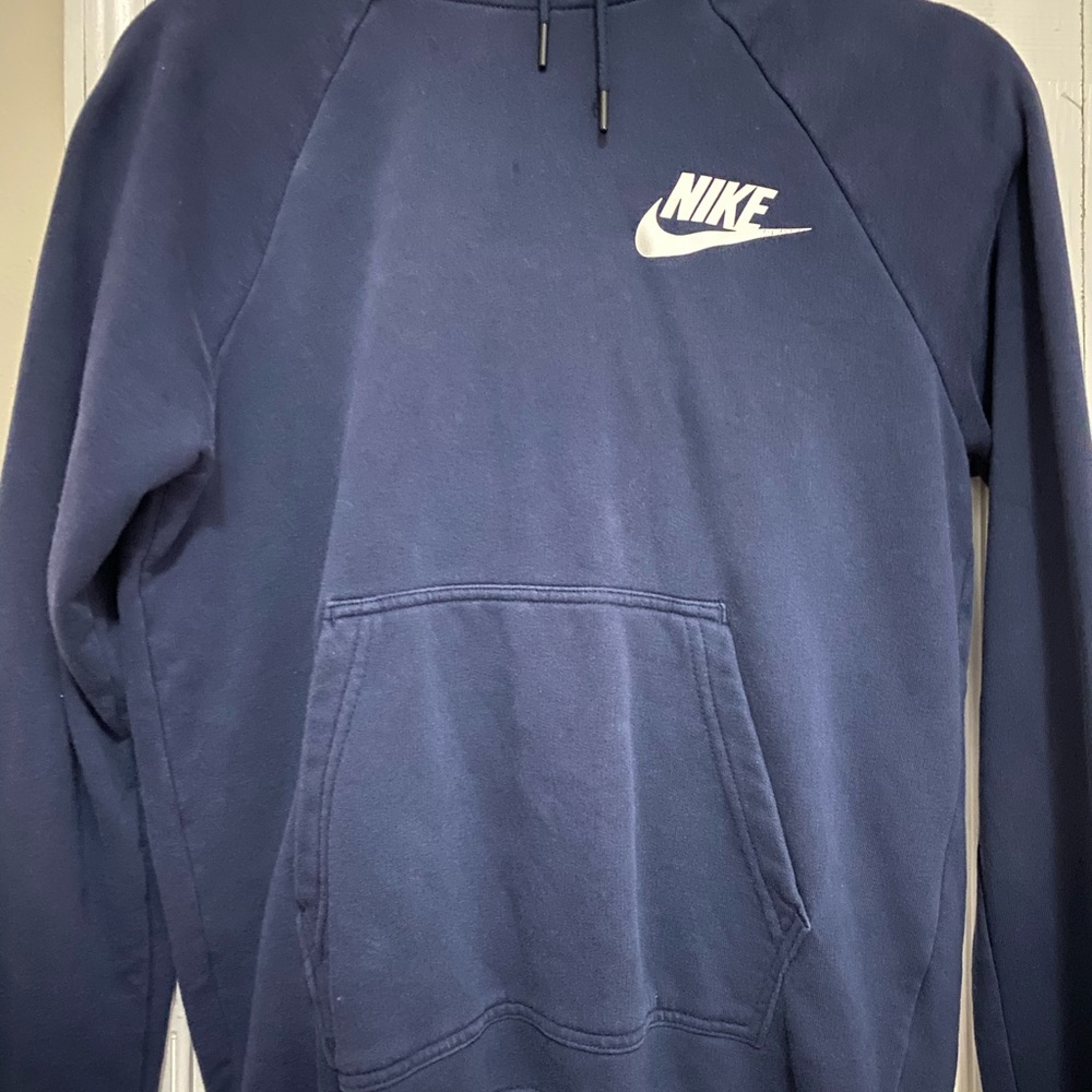 Navy blue Nike hoodie